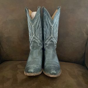 Shyanne blue cowgirl boots